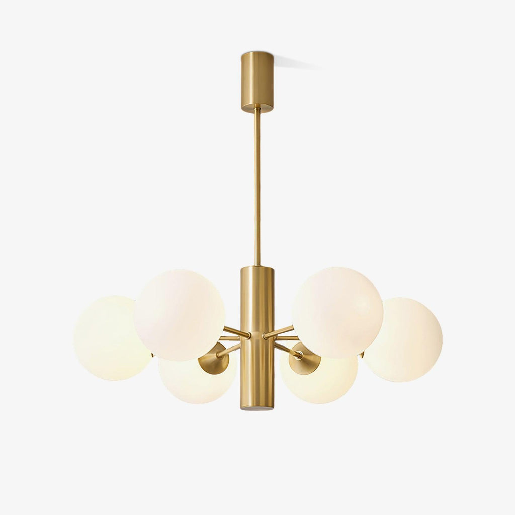 Stella Brass Crown Chandelier