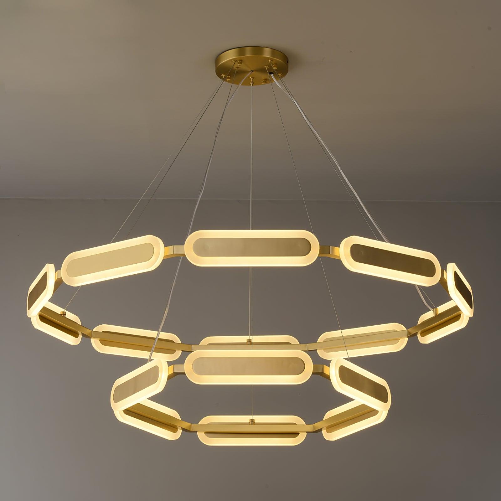 Swirl Gasolier Chandelier
