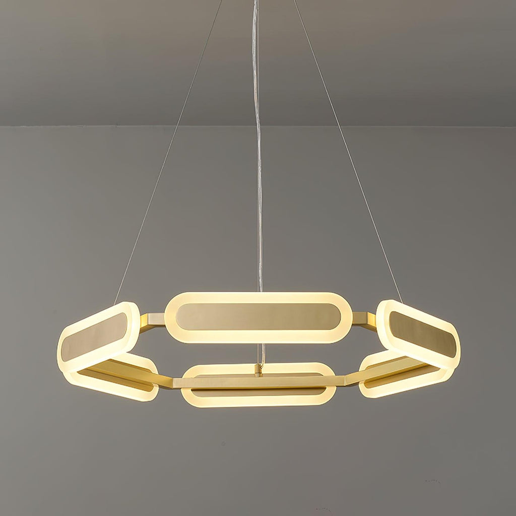 Swirl Gasolier Chandelier