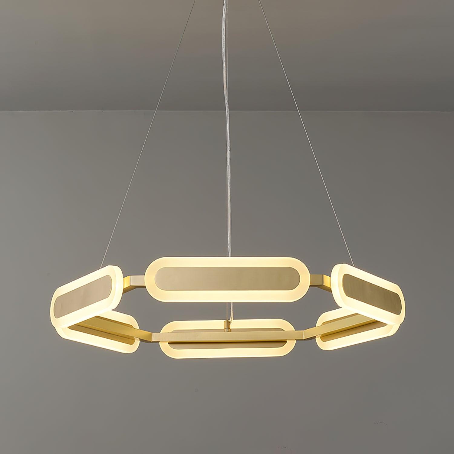 Swirl Gasolier Chandelier