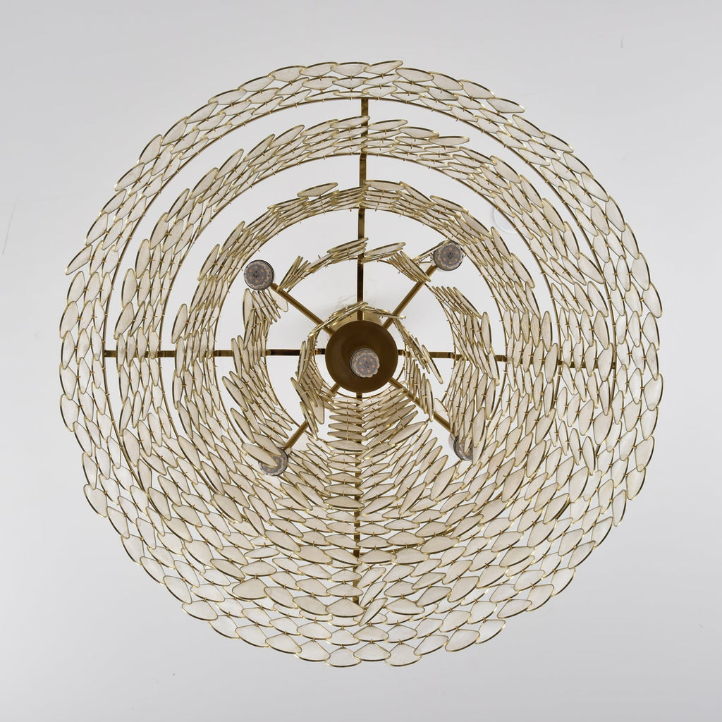 Teardrops Shell Chandelier