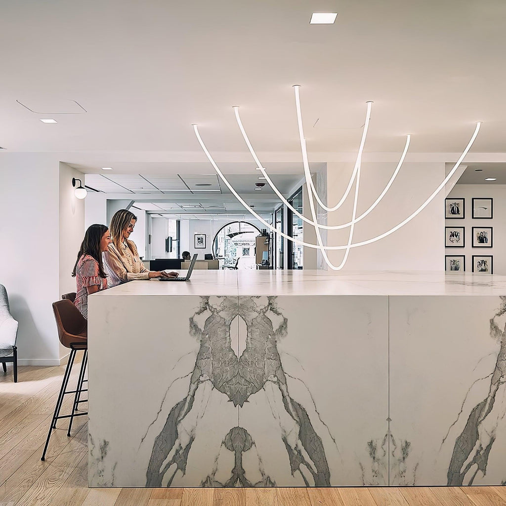 Flexible Curve Droplight Pendant Lamp