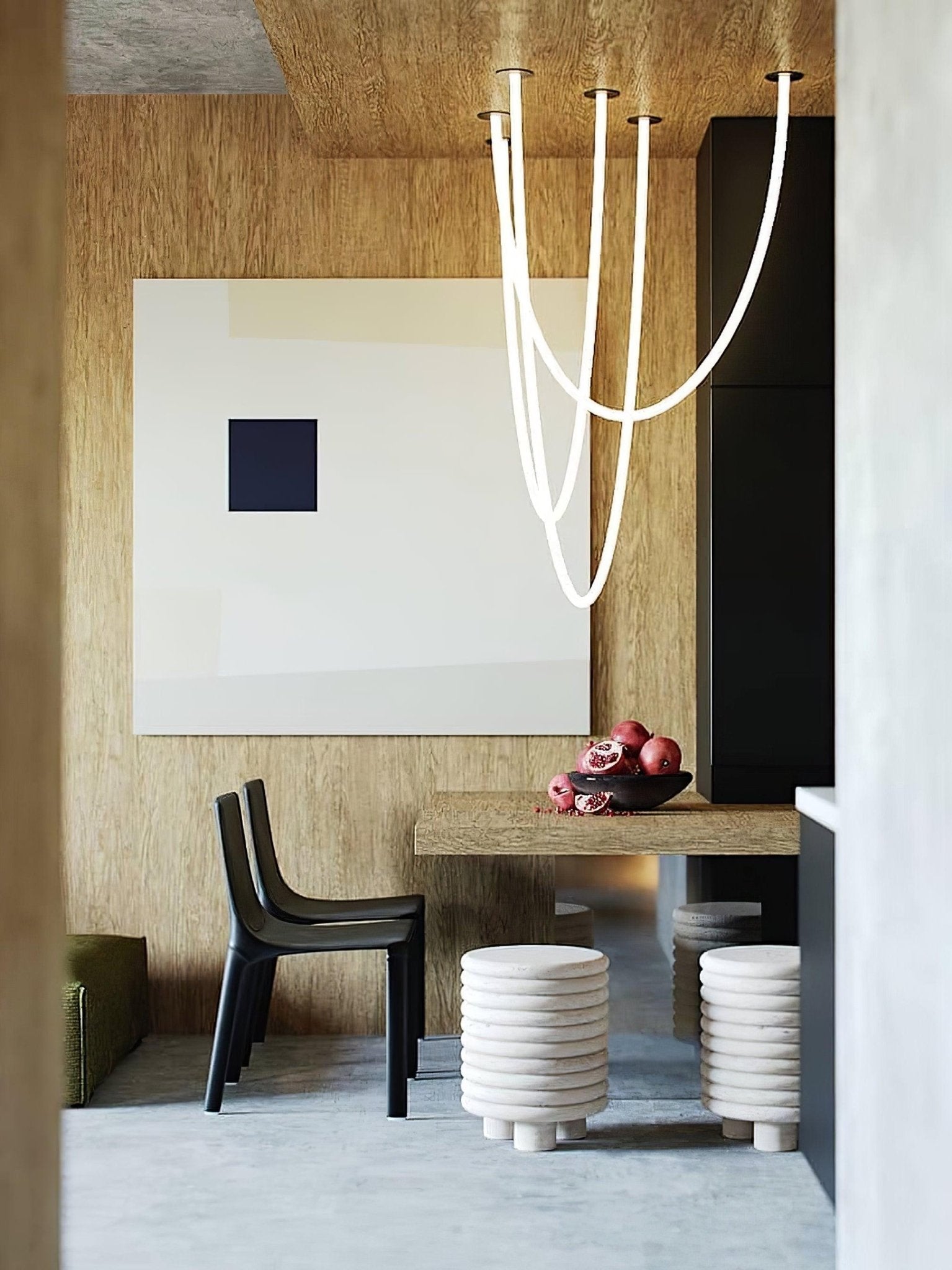 Flexible Curve Droplight Pendant Lamp