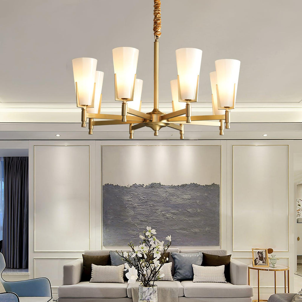 Upton Crown Chandelier