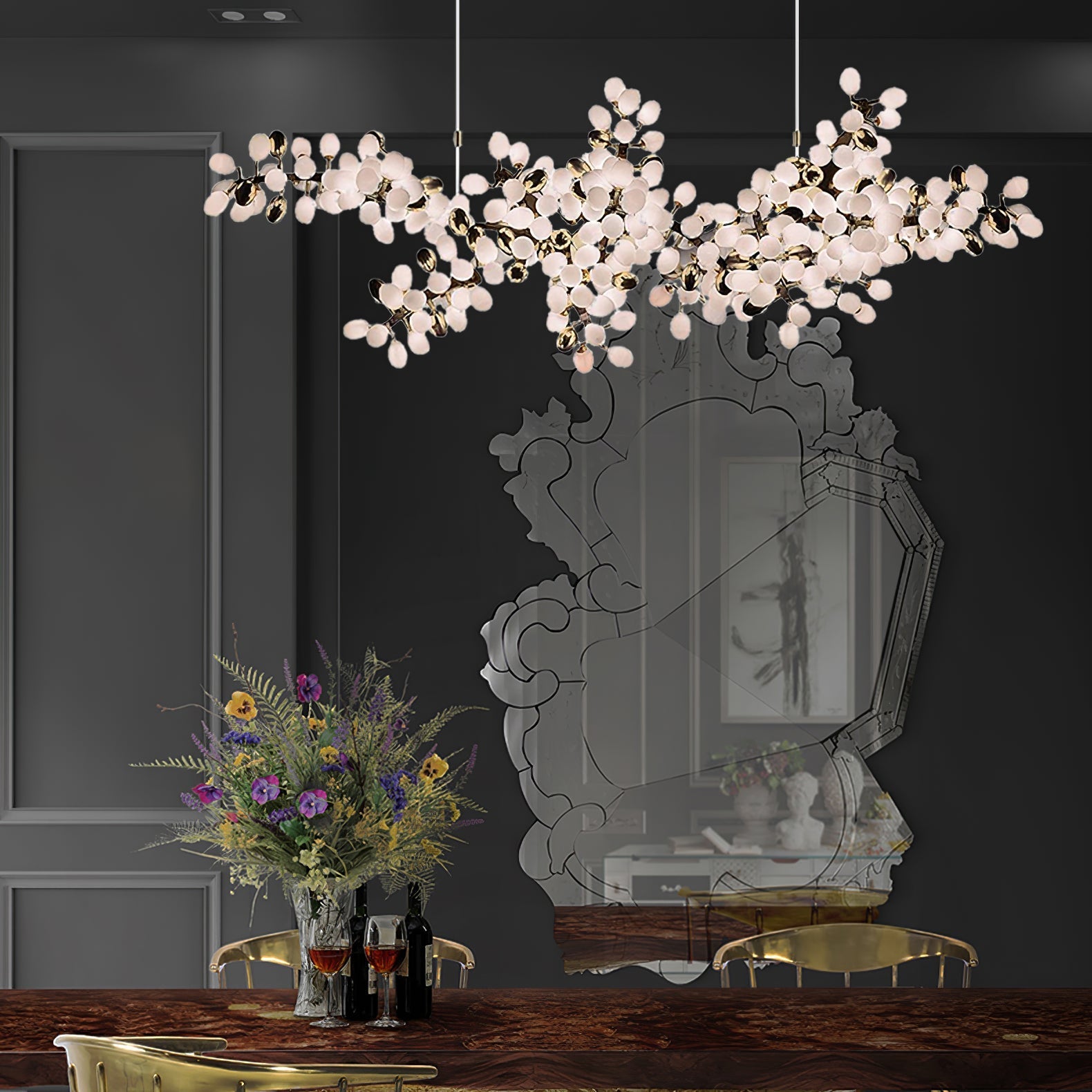 Selene Droplet Chandelier