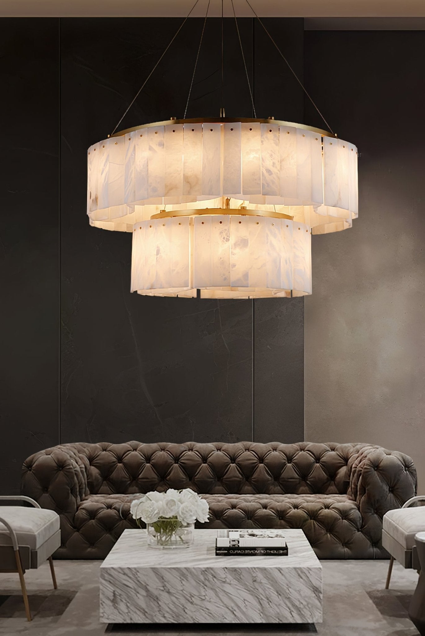 Velaria Alabaster Chandelier