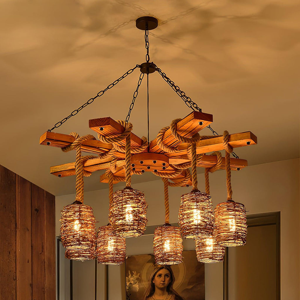 Vintage Farmhouse Ceiling fixture Chandelier