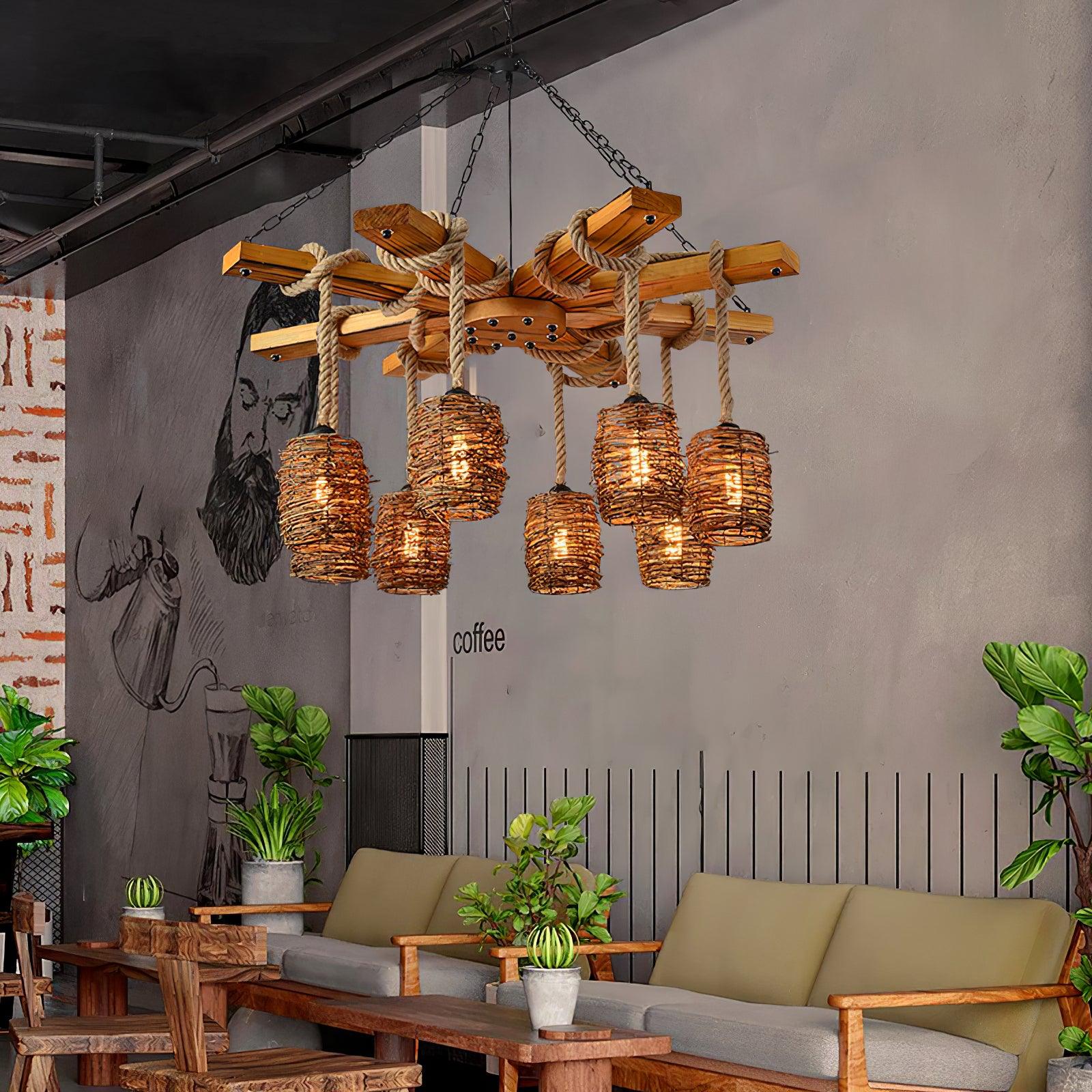 Vintage Farmhouse Ceiling fixture Chandelier