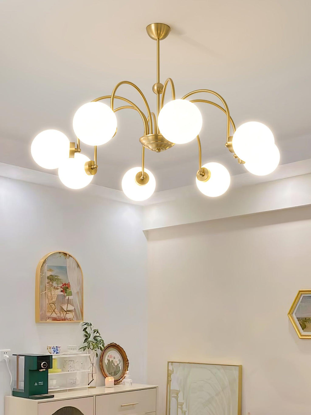 Yisu Brass Candelabrum Chandelier