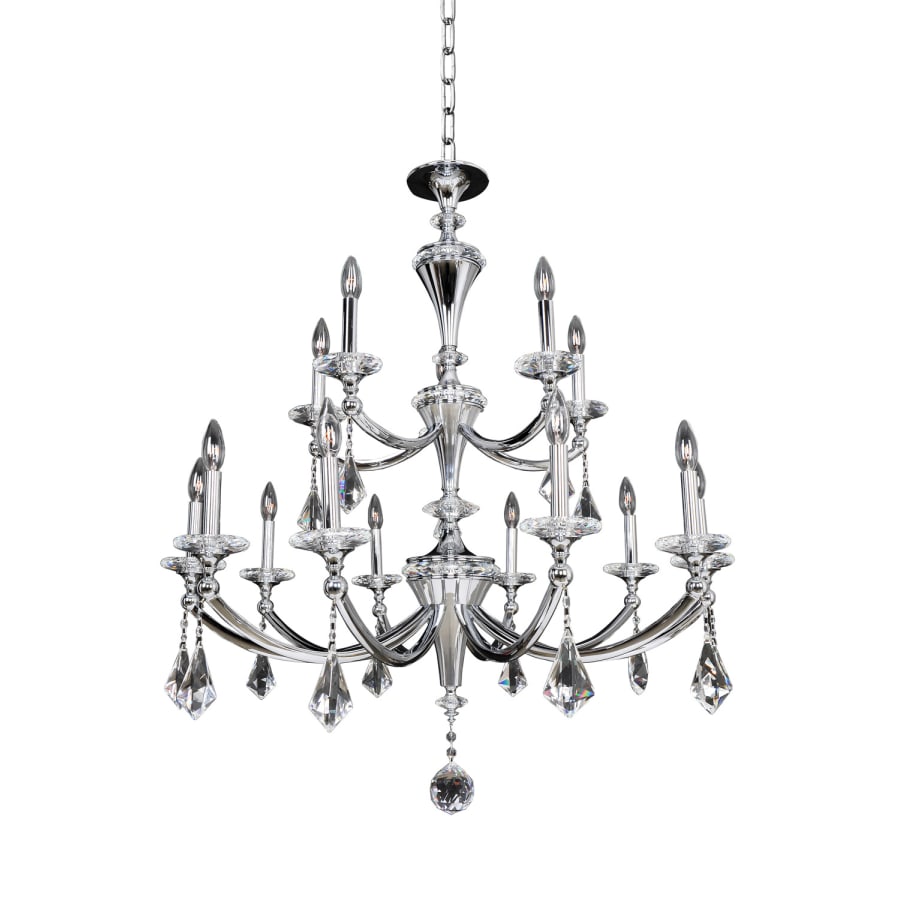 Allegri Floridia 15 Light 2 Tier Chandelier