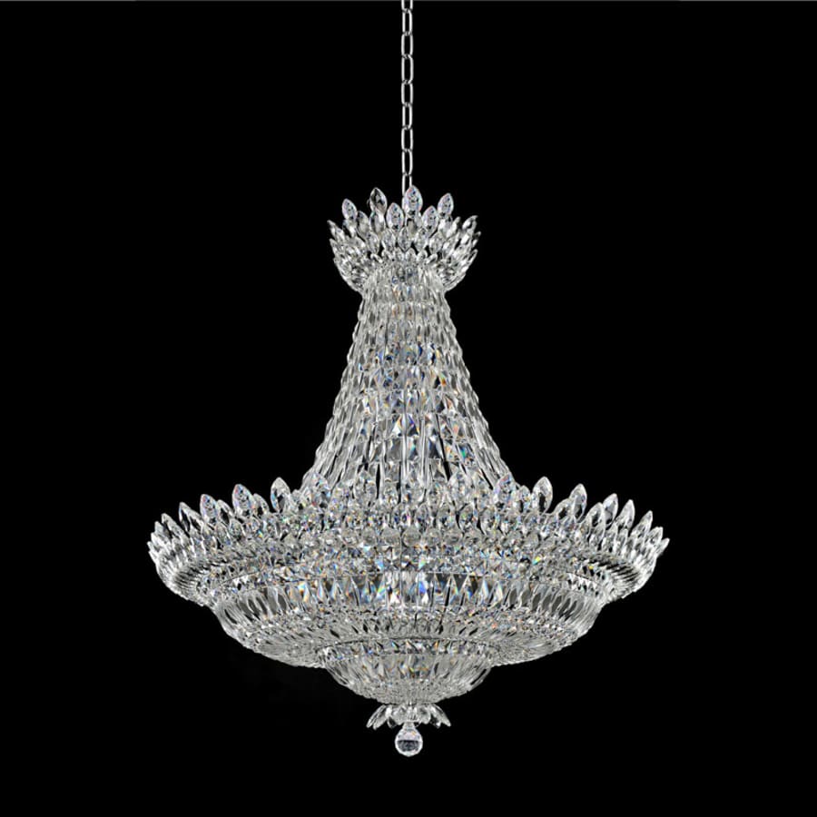 Allegri Belluno 32 Light 39-1/2" Wide Crystal Empire Chandelier