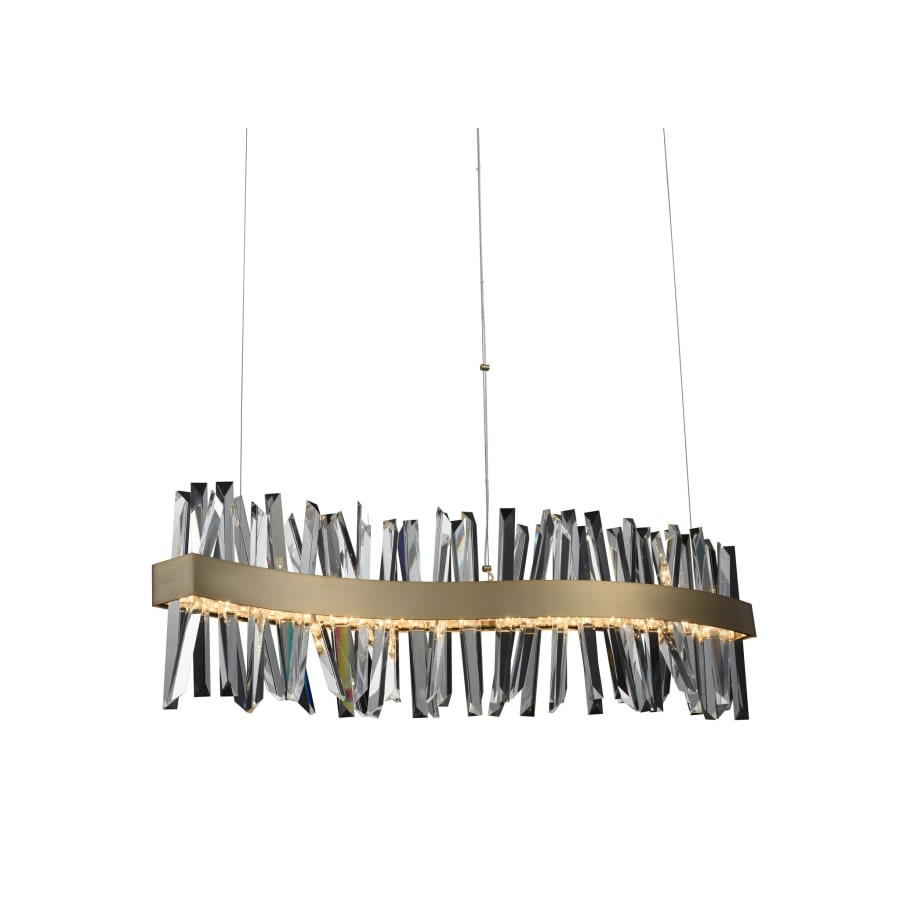 Allegri Glacier 42" Wide LED Linear Chandelier