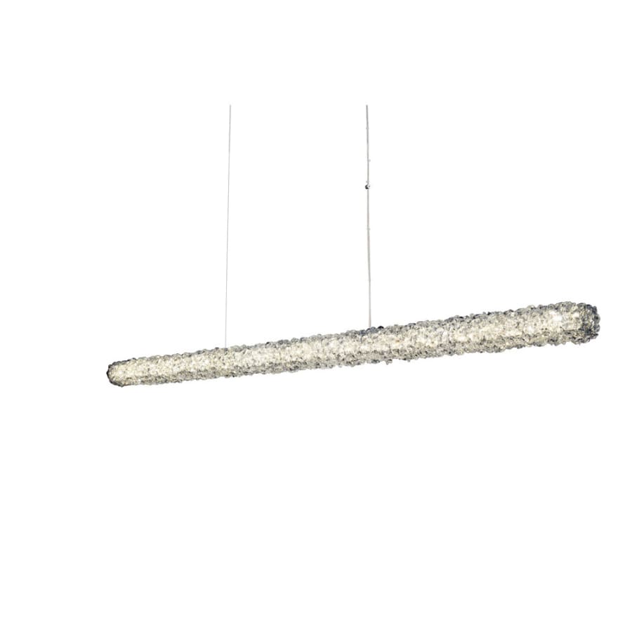 Allegri Lina 62" Wide LED Linear Chandelier with Firenze Crystal