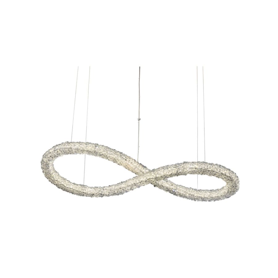 Allegri Lina 48" Wide LED Abstract Chandelier with Firenze Crystal