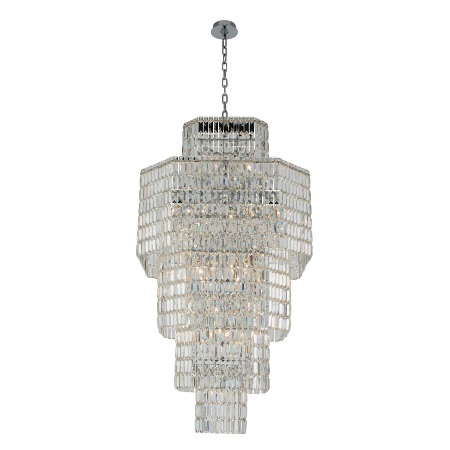 Allegri Livelli 25 Light 37" Wide Crystal Chandelier