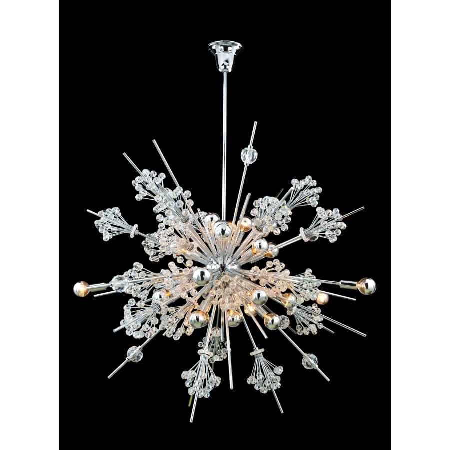 Allegri Constellation 30 Light 36" Wide Single Tier Chandelier with Clear Crystal