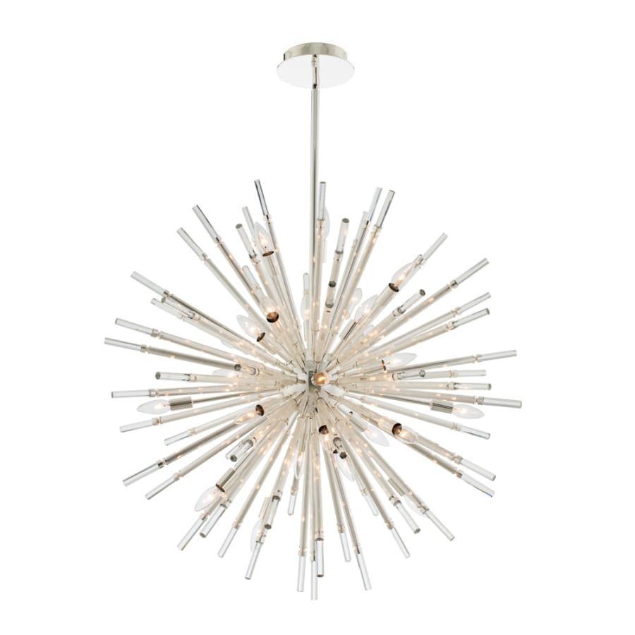 Allegri Sprazzo 28 Light 36" Wide Crystal Sputnik Chandelier