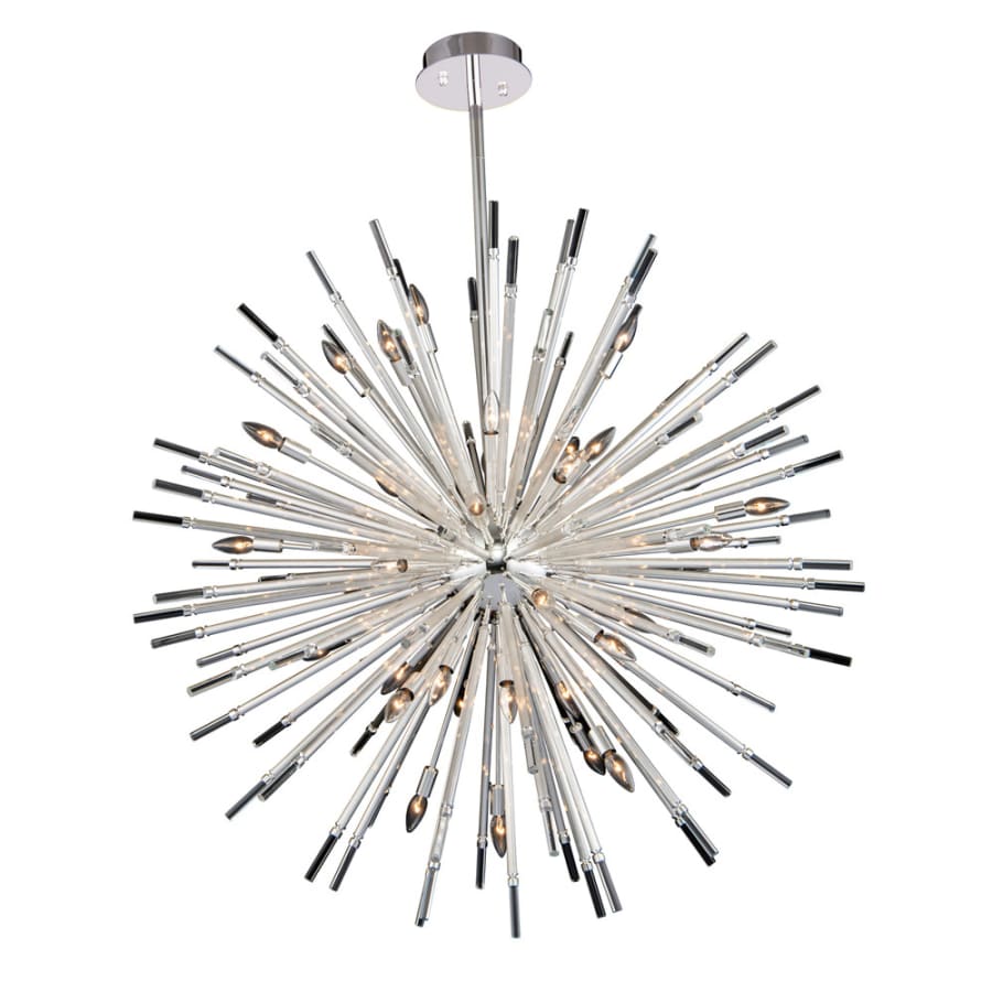 Allegri Sprazzo 36 Light 48" Wide Crystal Sputnik Chandelier