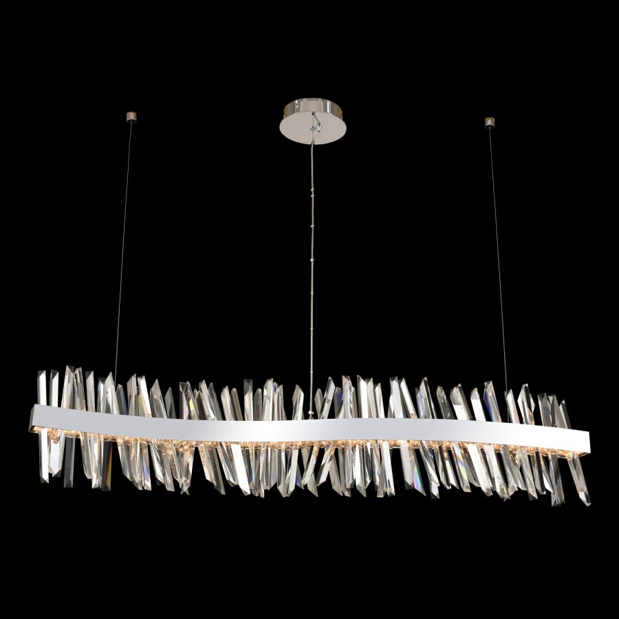 Allegri Glacier 60" Wide LED Linear Chandelier