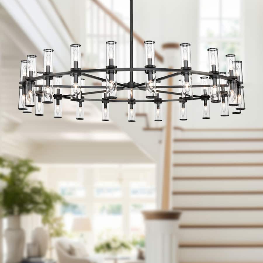 Alora Lighting Revolve 42 Light 60" Wide Taper Candle Chandelier