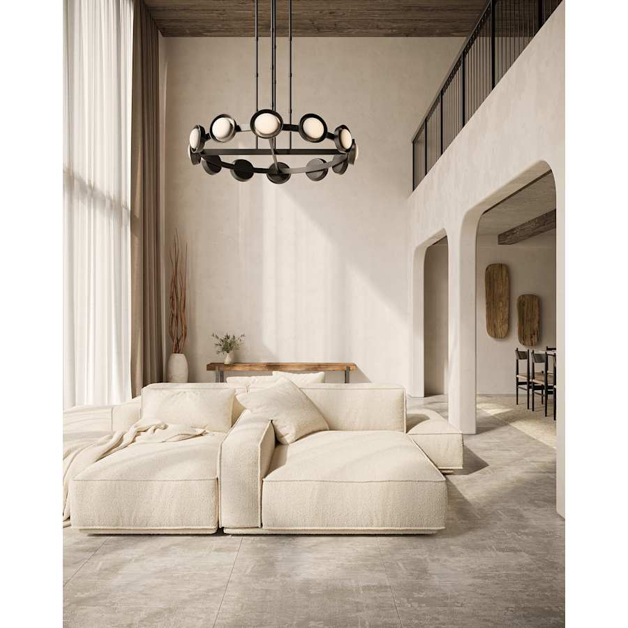 Alora Lighting Alonso 51" Wide LED Ring Chandelier