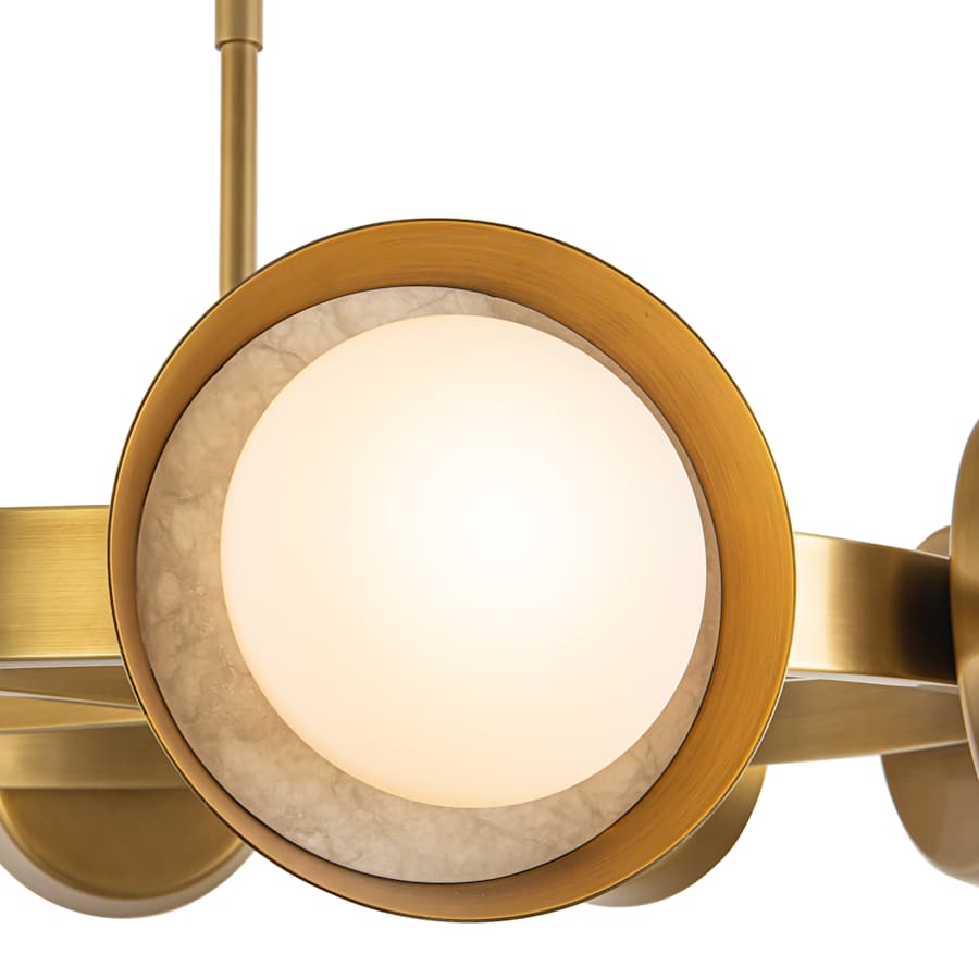 Alora Lighting Alonso 38" Wide LED Ring Chandelier