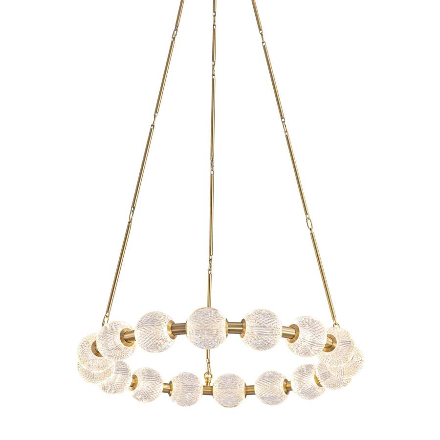 Alora Lighting Marni 33" Wide LED Ring Chandelier