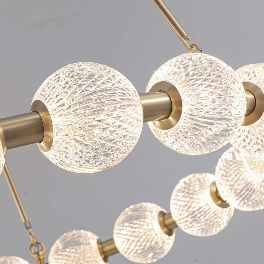 Alora Lighting Marni 42" Wide LED Ring Chandelier
