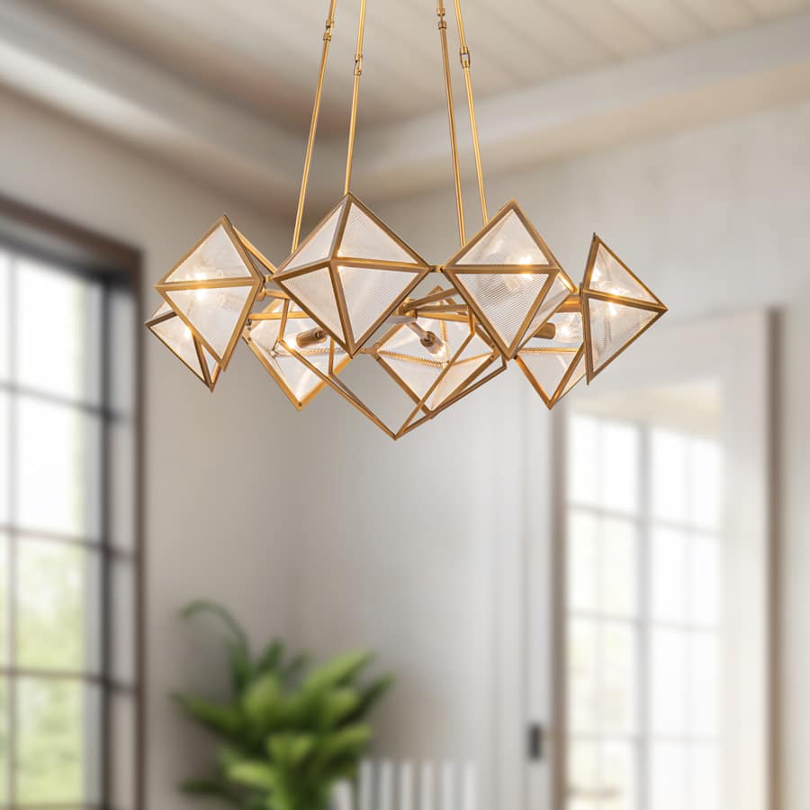 Alora Lighting Cairo 6 Light 30" Wide Chandelier