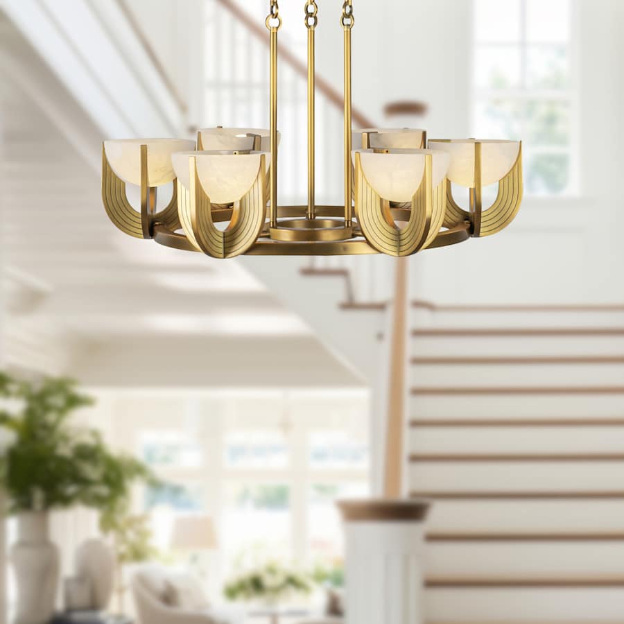 Alora Lighting Colette 28" Wide LED Ring Chandelier