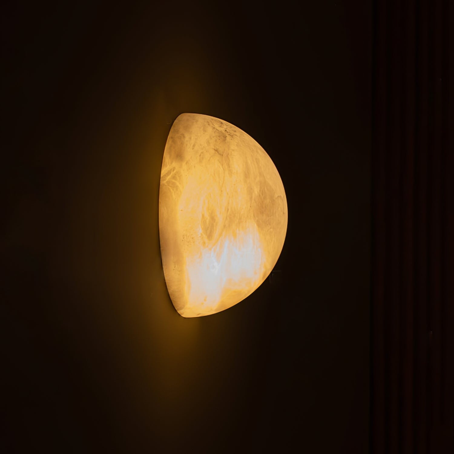 Alvara Alabaster Orb Wall Sconce