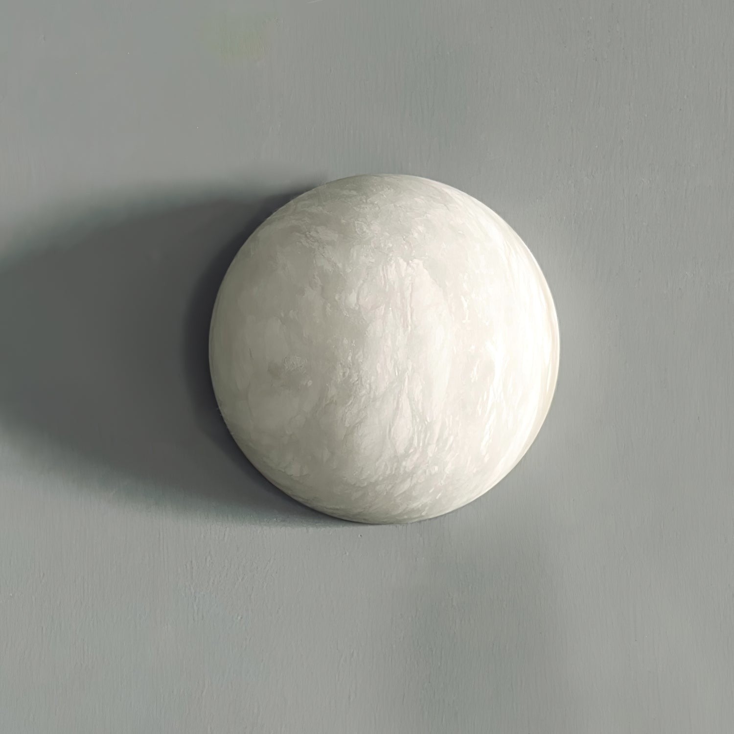 Alvara Alabaster Orb Wall Sconce