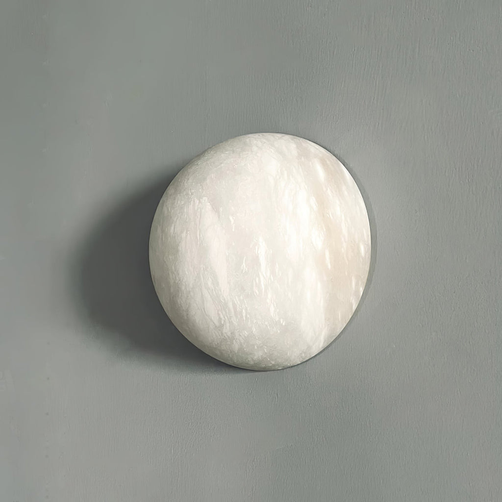 Alvara Alabaster Orb Wall Sconce