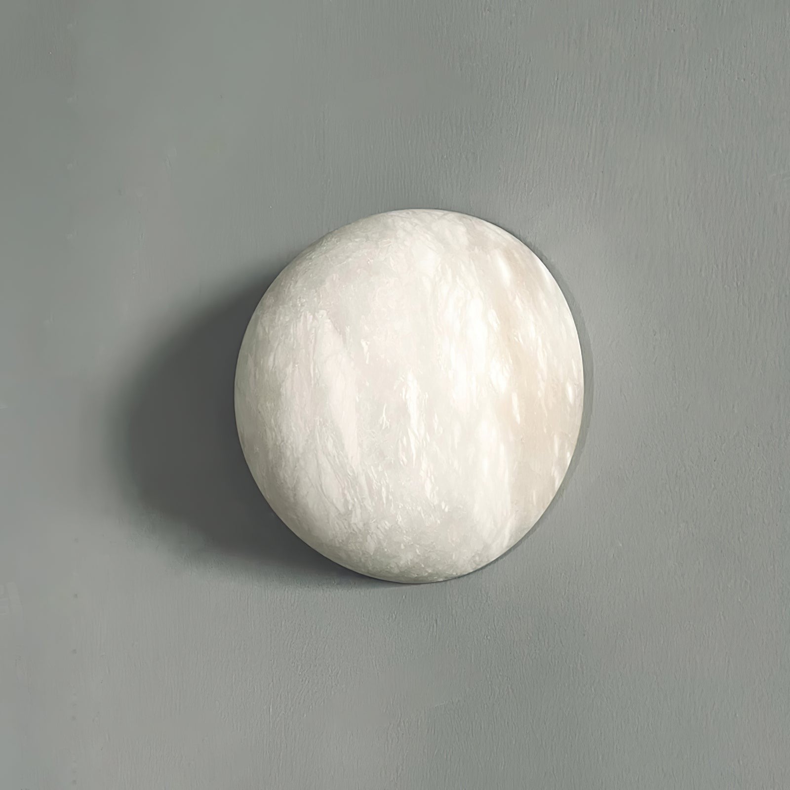 Alvara Alabaster Orb Wall Sconce