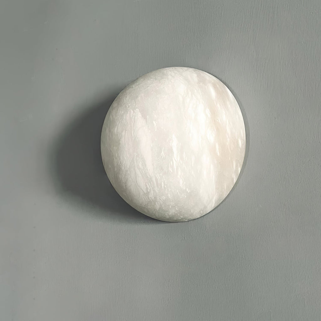 Alvara Alabaster Orb Wall Sconce