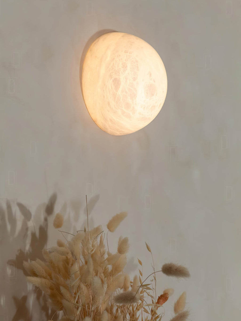 Alvara Alabaster Orb Wall Sconce
