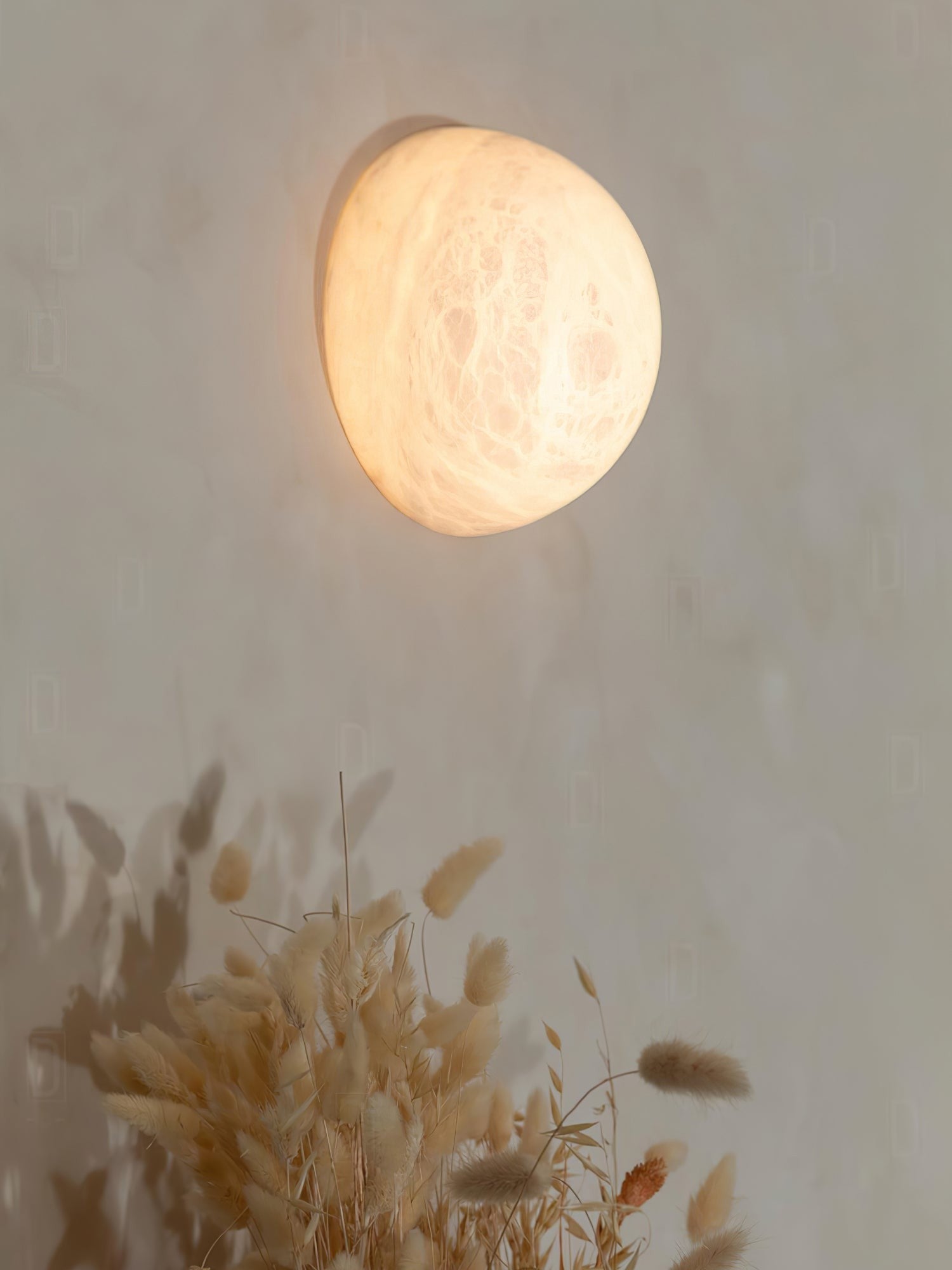 Alvara Alabaster Orb Wall Sconce