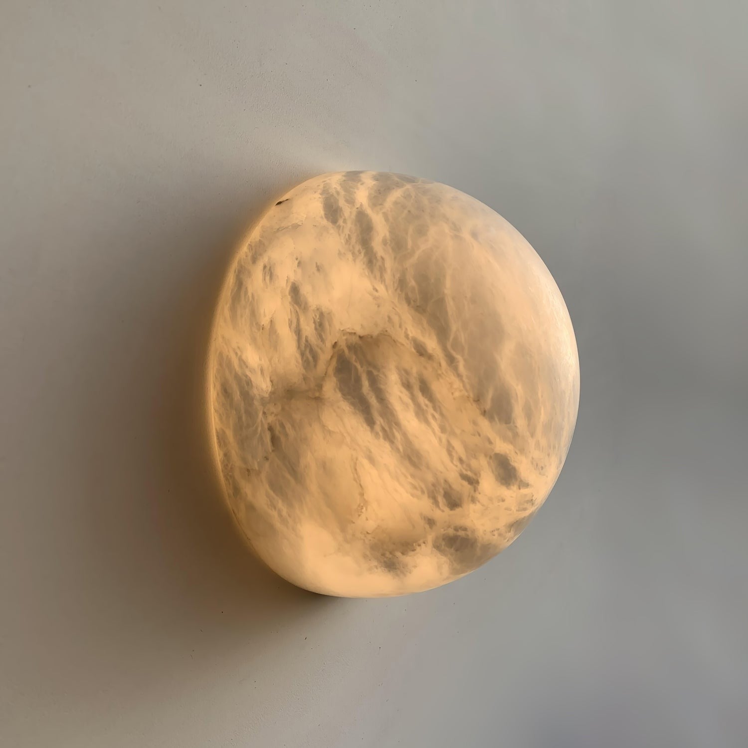 Alvara Alabaster Orb Wall Sconce