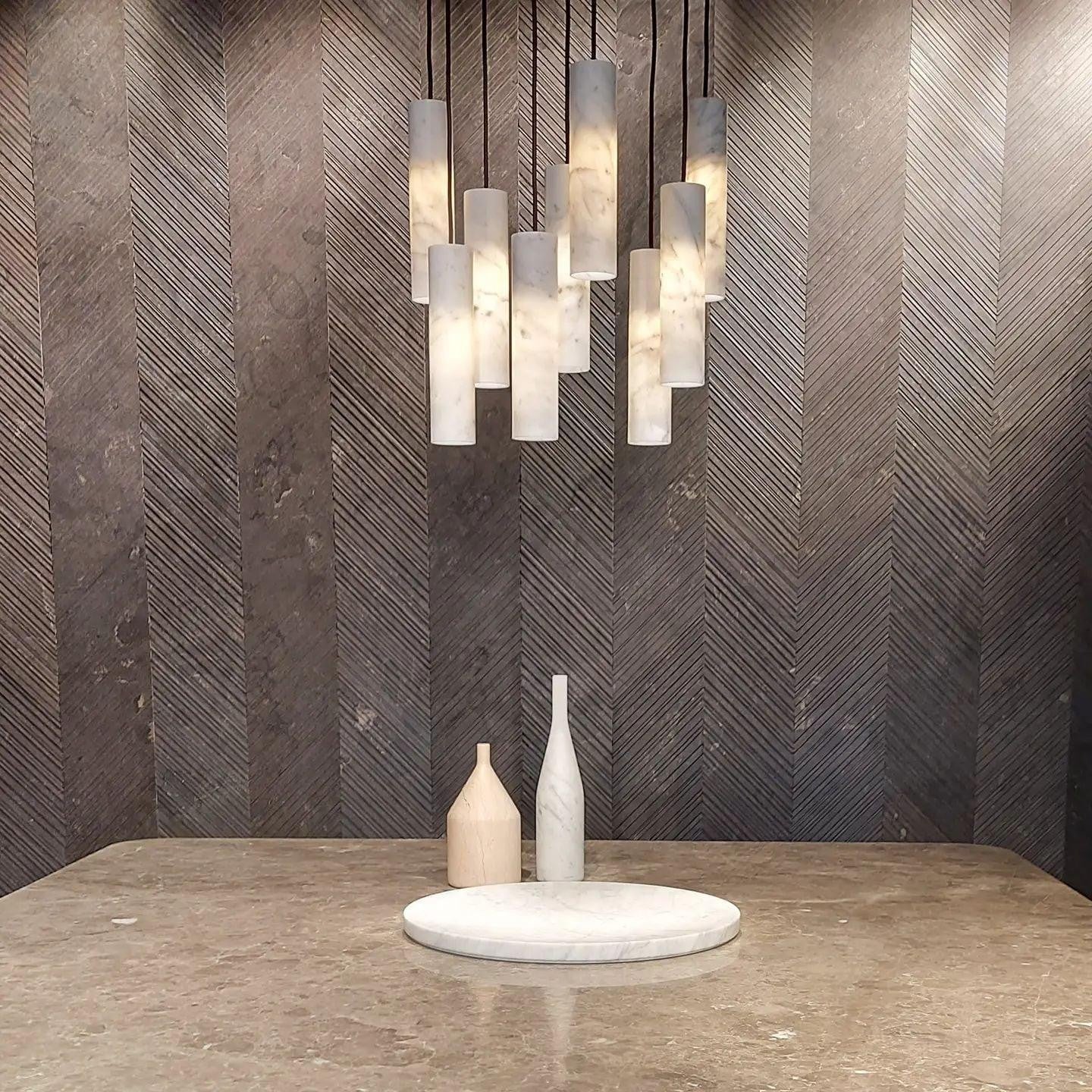 Alvara Stone Cluster Pendant