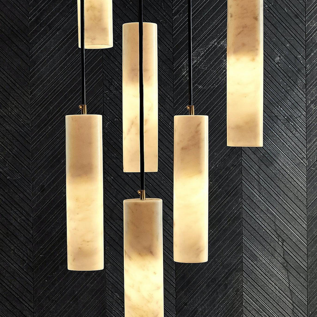 Alvara Stone Cluster Pendant