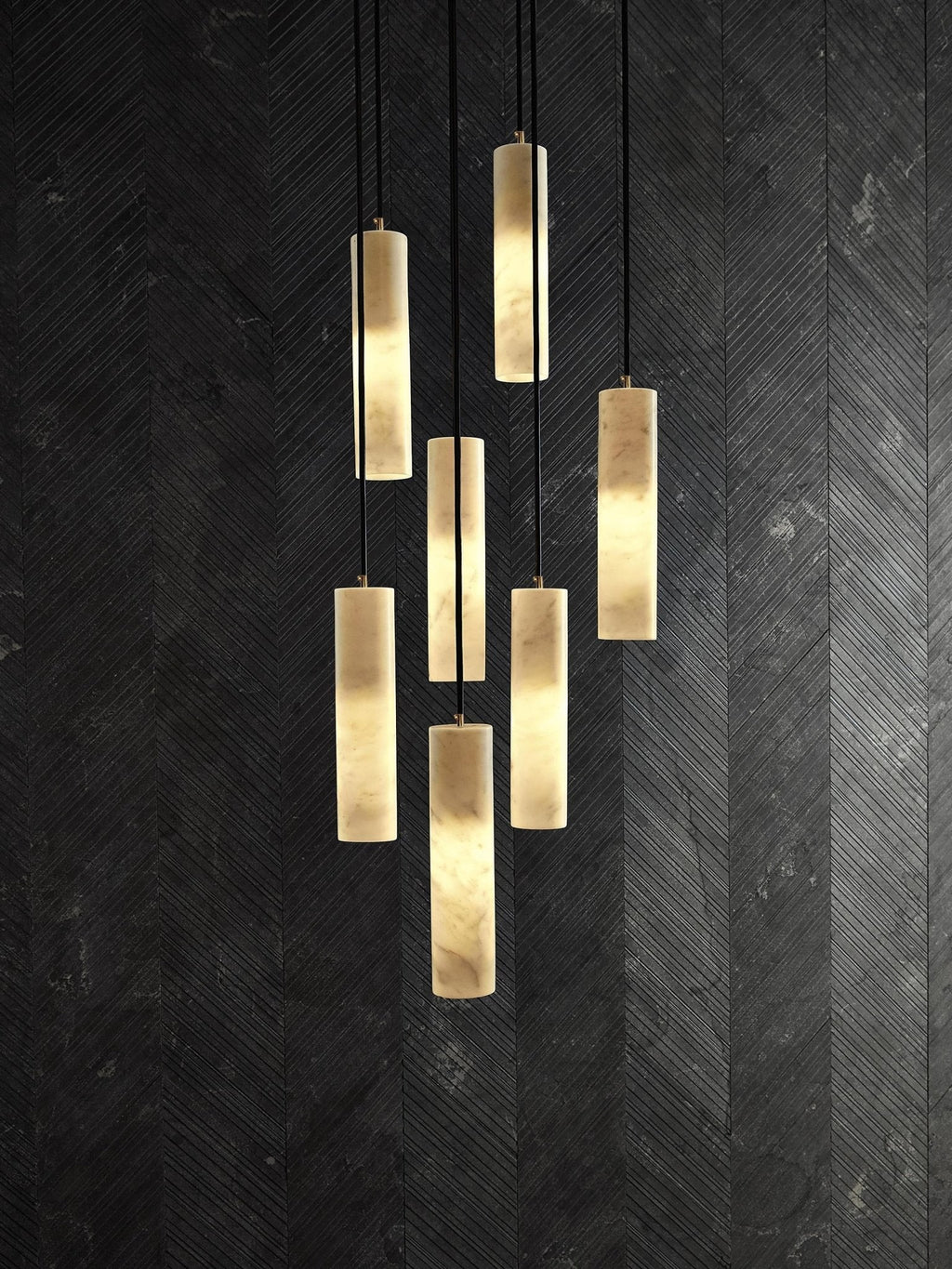 Alvara Stone Cluster Pendant