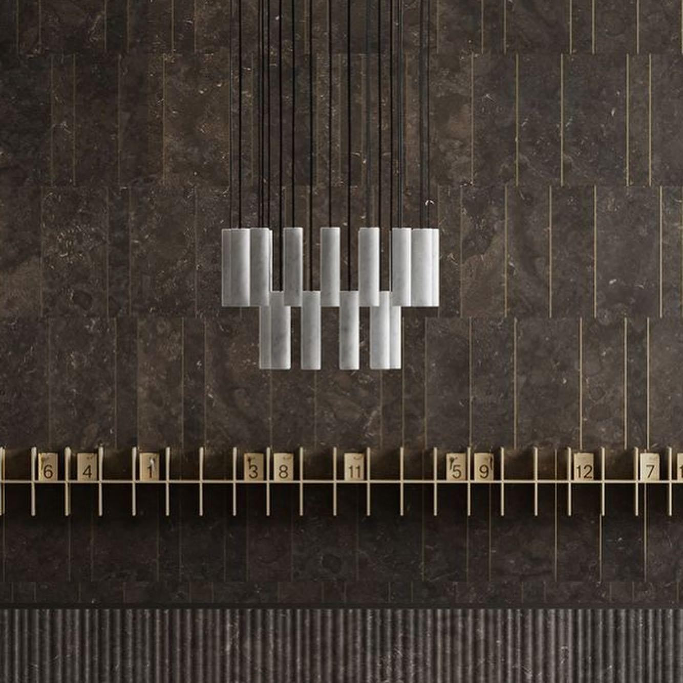 Alvara Stone Cluster Pendant