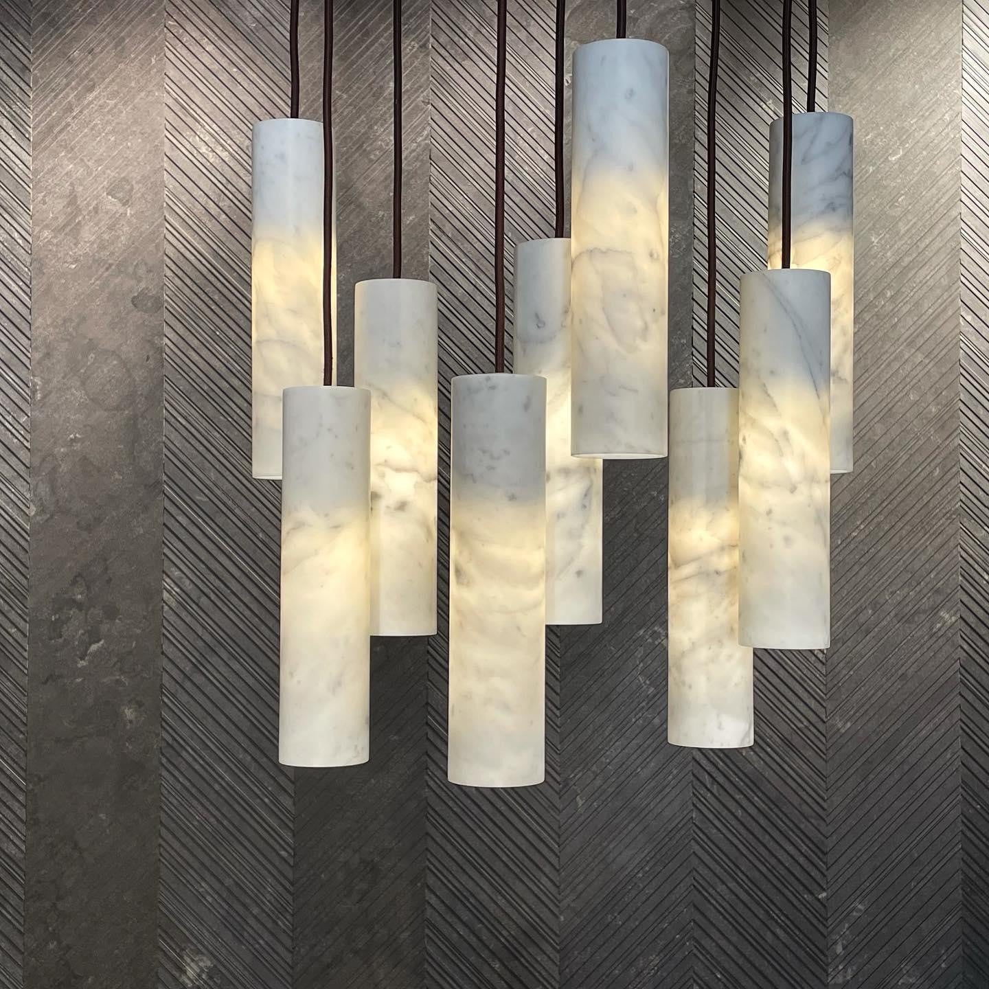 Alvara Stone Cluster Pendant