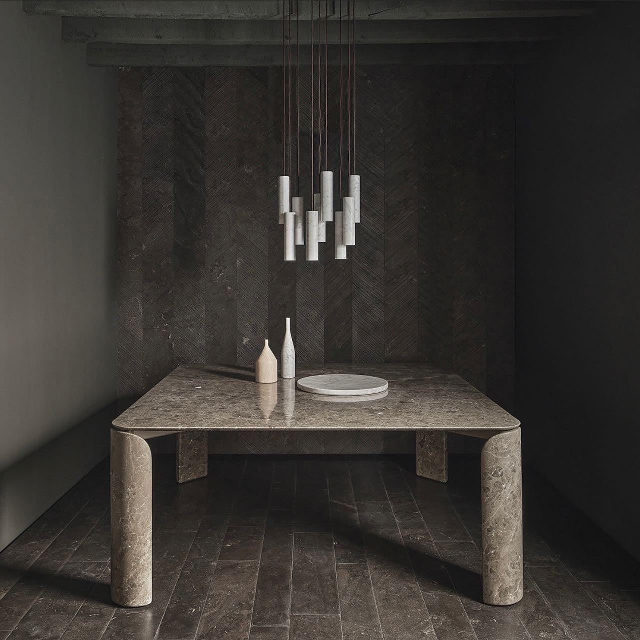 Alvara Stone Cluster Pendant