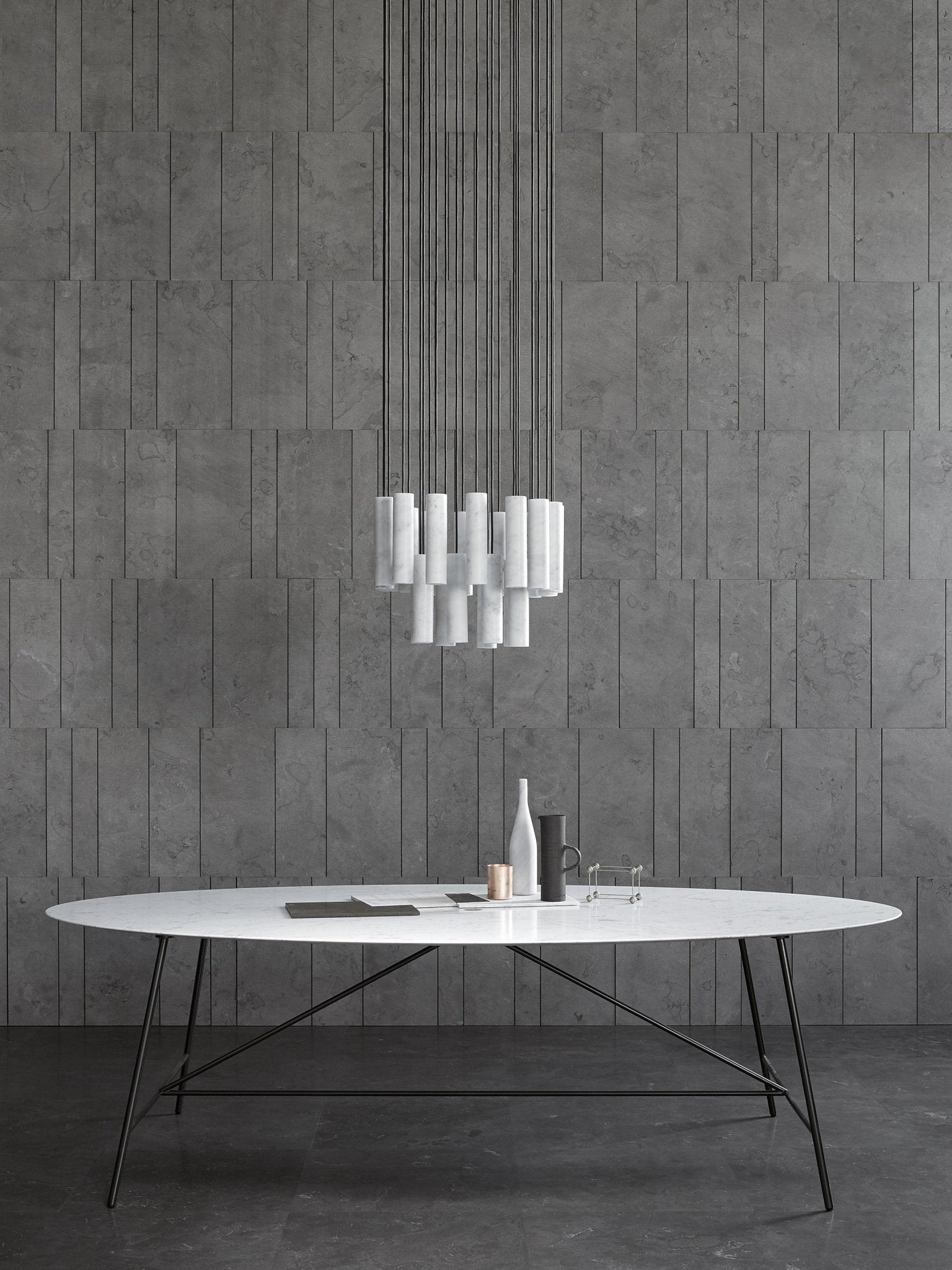 Alvara Stone Cluster Pendant