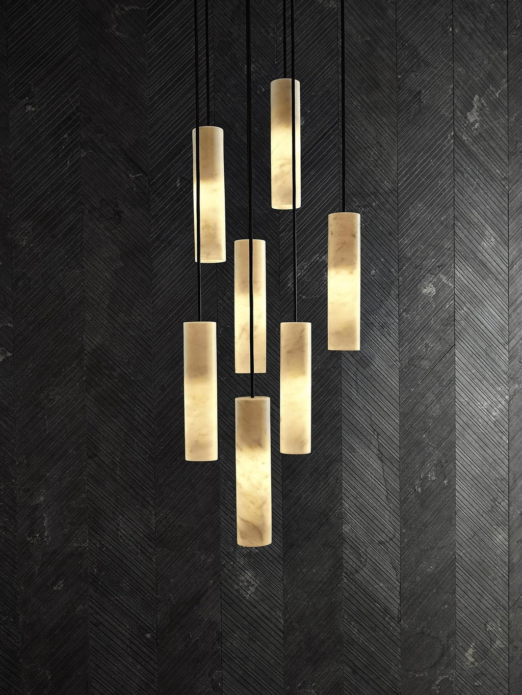 Alvara Stone Cluster Pendant