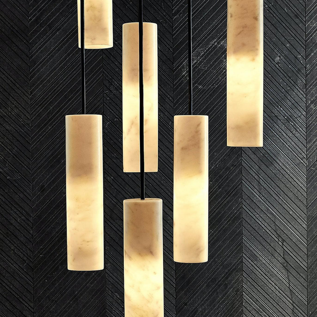 Alvara Stone Cluster Pendant