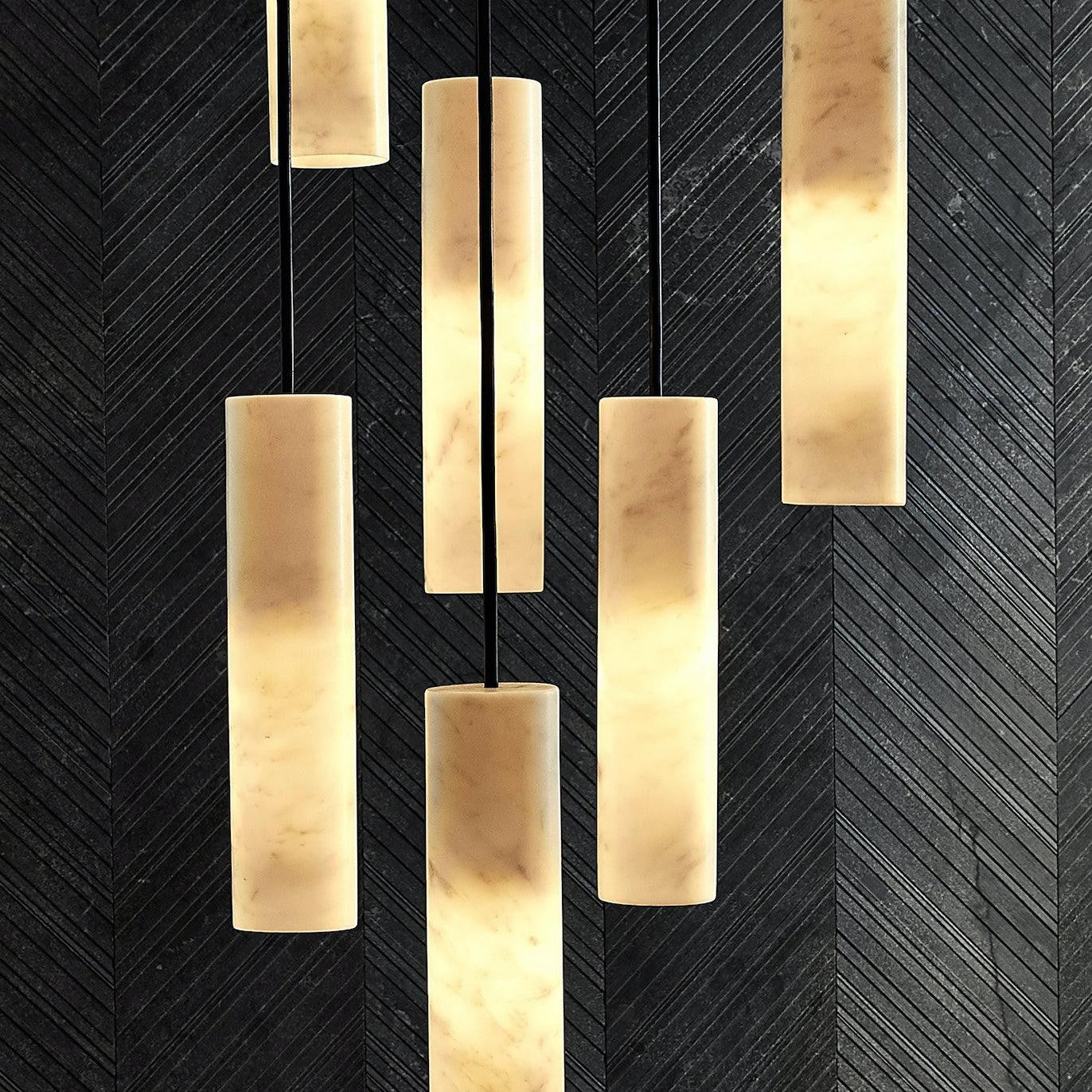 Alvara Stone Cluster Pendant