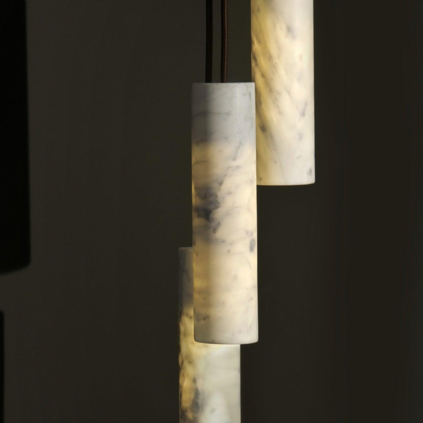 Alvara Stone Cluster Pendant