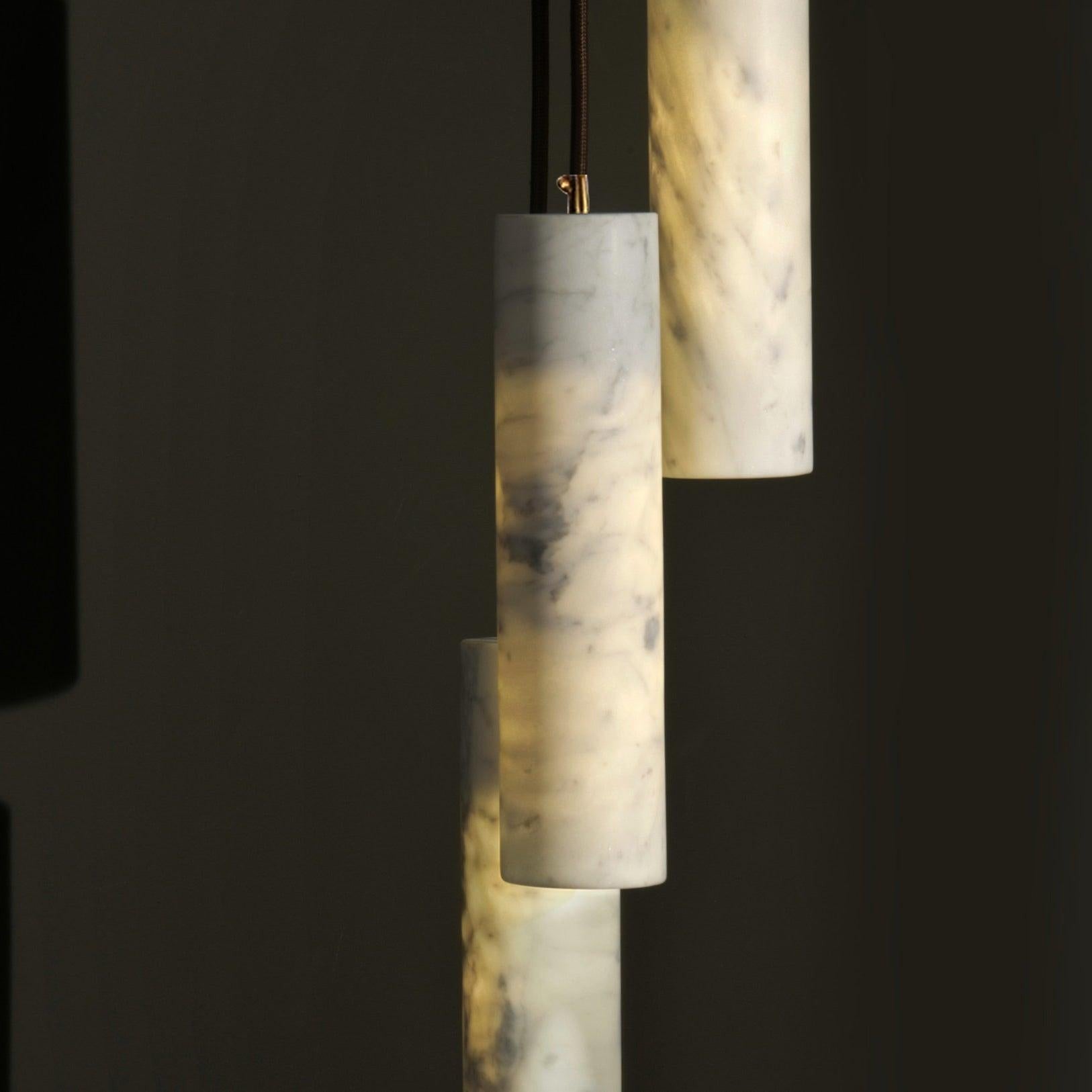 Alvara Stone Cluster Pendant